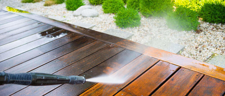 The Correct Way to Pressure Wash a Deck
