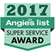 Angies list Super Service 2017