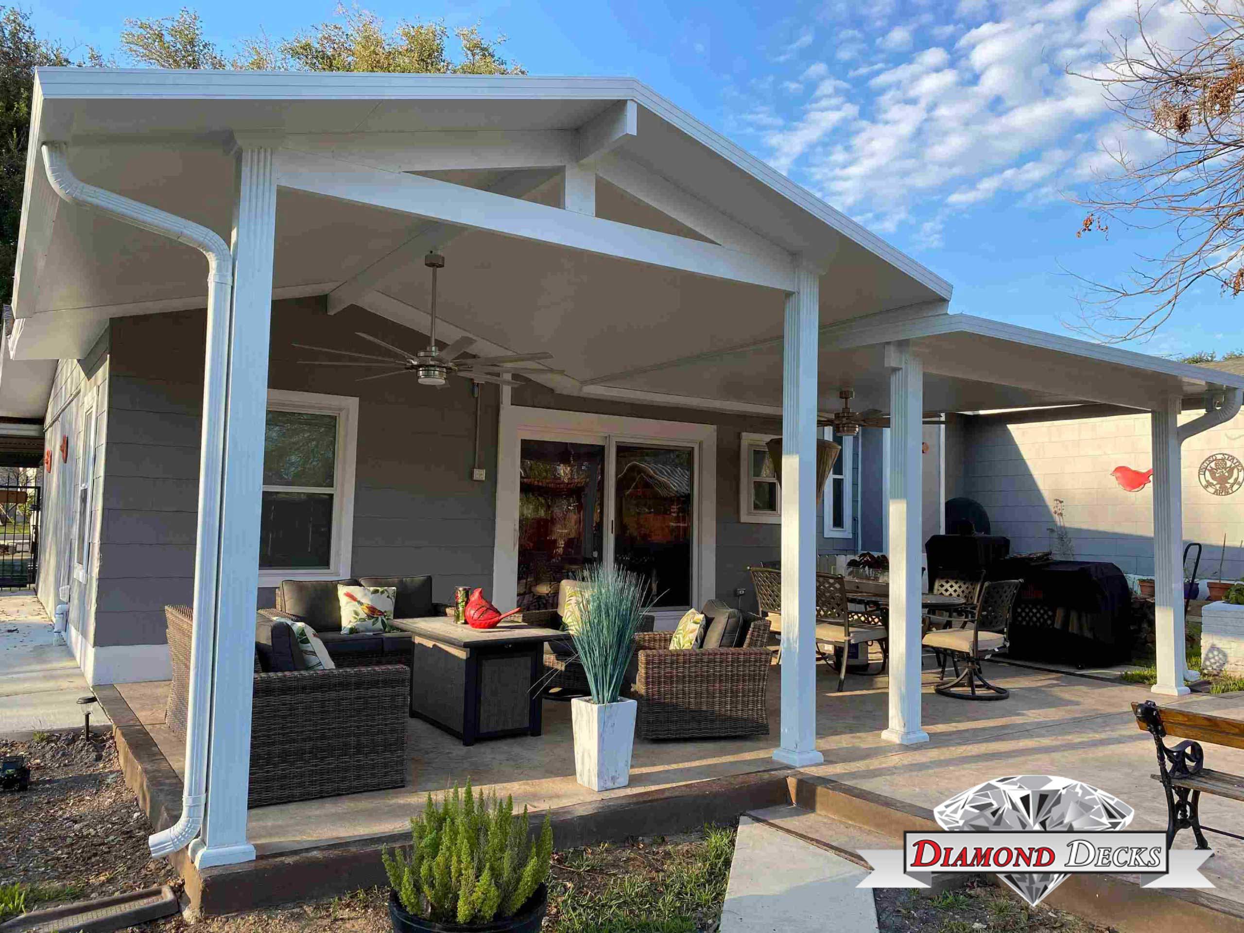 Patio Covers builders San Antonio TX Diamond Decks